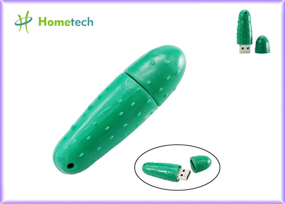 Cucumber Shape USB 2.0 Memory Flash Drive 8GB สีเขียว