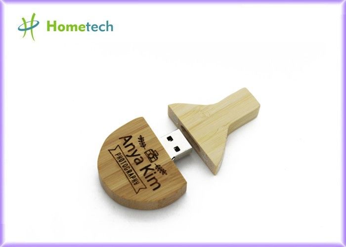 Pingpong USB หน่วยความจำไม้ 2GB / 4GB ความจุจริง 100% HT-763