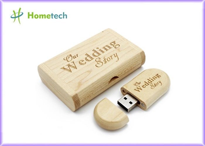 แฟลชไดรฟ์ USB, โลโก้ที่กำหนดเองไดรฟ์หน่วยความจำ USB Bamboo