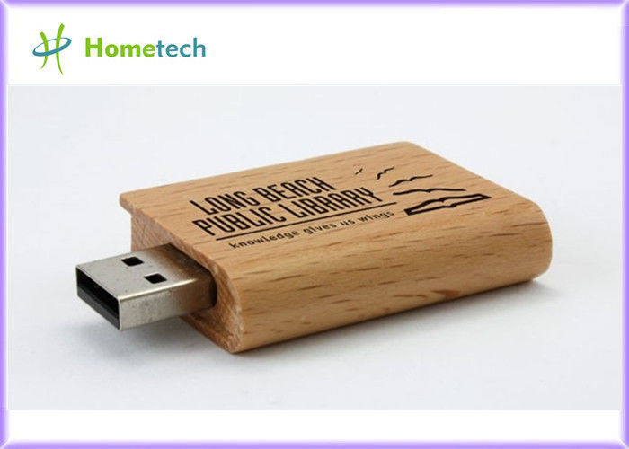 OEM ไม้ USB แฟลชไดรฟ์โปรโมชั่นหนังสือไม้ Pendrive 4GB ปากกาไดรฟ์ที่มีโลโก้ของ บริษัท 4 กิกะไบต์ 8 กิกะไบต์ 16 กิกะไบต์ 32 กิกะไบต์