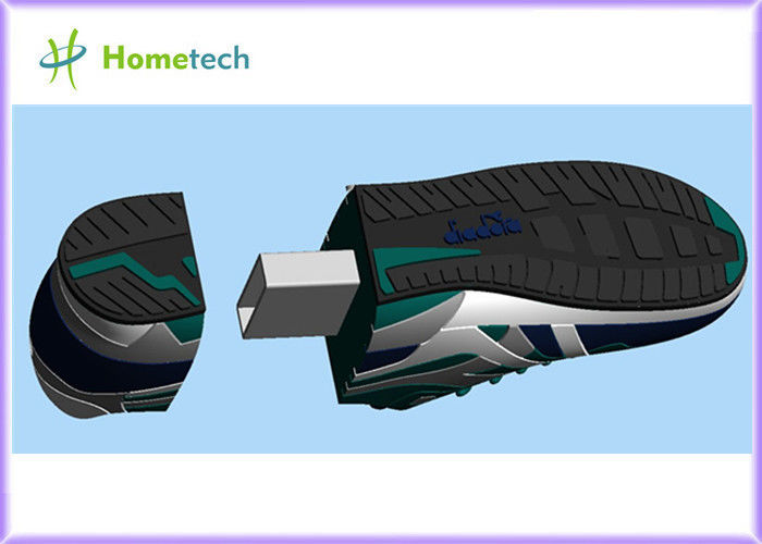 รองเท้าความเร็วสูงรูป USB แฟลชไดรฟ์รูปรองเท้า PVC USB คีย์