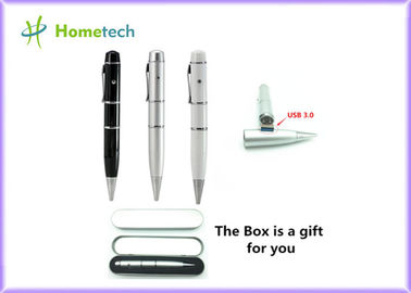 ไดรฟ์ปากกาแฟลชไดรฟ์ Mini USB / ปากกาลูกลื่นความเร็วสูง Laser Light Pendrive USB 3.0