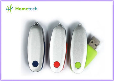 White Twist USB Sticks , Engraved Flash Drive WITH Password Traveler