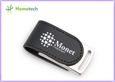 ซื้อ Black PEN USB 2GB 4GB 8GB Leather USB Flash Disk  High Speed Silkscreen การผลิตออนไลน์