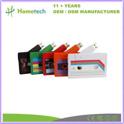 ซื้อ แมมมรี่เทปคาสเก็ต USB แฟลชดริค 4GB 8GB 16GB 32GB 64GB 128GB พร้อมโลโก้ตามสั่ง การผลิตออนไลน์