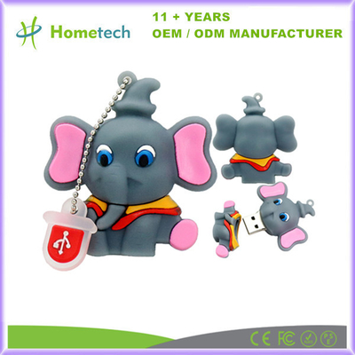 ซื้อ Pormo ของขวัญ USB 3.0 แฟลชไดรฟ์แฟลชดิสก์ 32GB 64GB รูปช้าง การผลิตออนไลน์