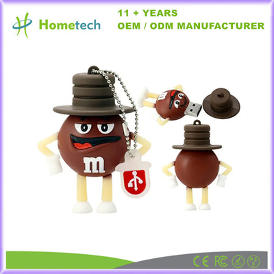 ซื้อ USB 2.0 การ์ตูน ช็อคโกแลต M&M ผักสายรุ้ง USB แฟลช ดริบ 4GB 8GB 32GB 64GB Pendrive แฟลช แมมรี่ของขวัญ การผลิตออนไลน์