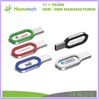 ซื้อ นวัตกรรม Slim Metal USB Flash Drive USB 3.0 64G ด้วยโลโก้ที่กําหนดเอง กันน้ํา การผลิตออนไลน์