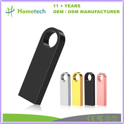 ซื้อ USB 2.0/3.0 แมทัลทิมบ์ไดรฟ์ 8GB/16GB/32GB/64GB/128GB เงิน/ทอง/ทองกุหลาบ สําหรับ Windows Mac OS Linux การผลิตออนไลน์