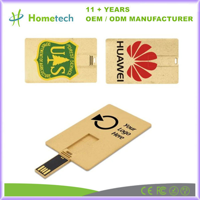 ซื้อ การ์ดเครดิตที่สามารถบีโอเดเกรดได้ รีไซเคิล แฟลชไดรฟ์ การ์ดเครดิตธุรกิจ แฟลชไดรฟ์ USB ใช้ง่าย การผลิตออนไลน์