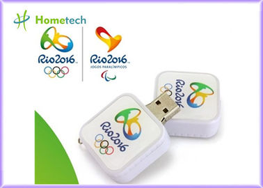 ซื้อ แฟลชไดรฟ์ USB หมุนได้รูปสี่เหลี่ยม 2GB การผลิตออนไลน์