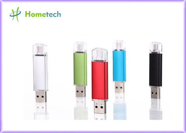 ซื้อ USB OTG USB Flash Drive Sticks 4GB 8GB 16GB 32GB / Cell Phone USB Flash Drive การผลิตออนไลน์