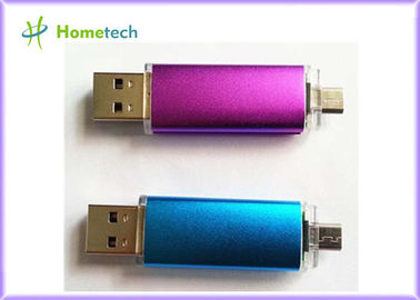 ซื้อ OEM โทรศัพท์มือถือ USB แฟลชไดรฟ์, Micro USB สองพอร์ต USB แฟลชไดรฟ์พร้อม Micro Usb สำหรับ Android การผลิตออนไลน์