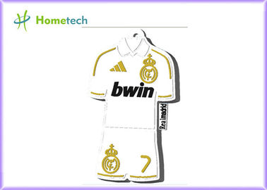 ซื้อ Customized USB 2.0 Football Clothes Real Madrid Bwin USB flash drive USB Flash Memory Disk Drive การผลิตออนไลน์