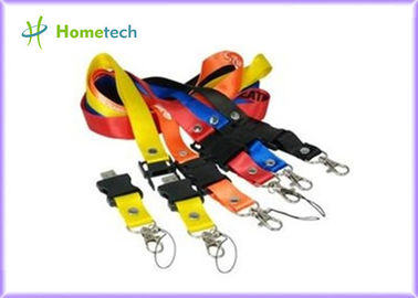 ซื้อ Custom colors promotional Lanyard USB Flash Drives 4GB / 8GB for Students of the University การผลิตออนไลน์