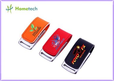 ซื้อ โลโก้ลูกค้าหนังแฟลชไดรฟ์ Memory Stick Pendrive 16GB 32GB 32GB 64GB การผลิตออนไลน์