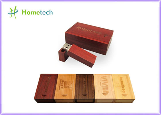 ซื้อ โลโก้ที่กำหนดเองแฟลชไดรฟ์ Usb ไม้ 90MB / S 8gb 16gb Usb 2.0 การผลิตออนไลน์