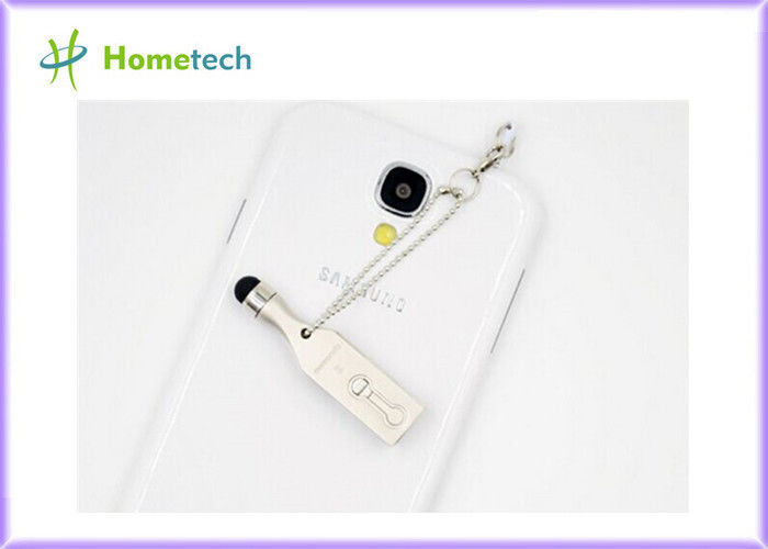 Promotional Touch Pen Otg Thumbdrive 2GB Mobile Phone Usb 2.0 Pendrive With Keychain