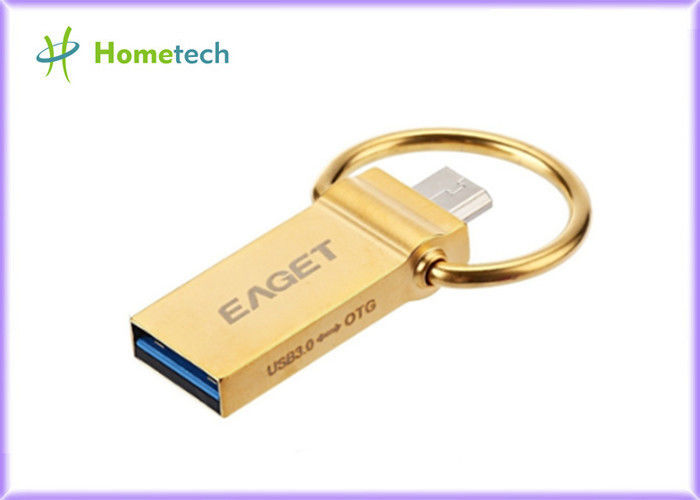Eaget 2 In 1 OTG 16GB Usb 3.0 Thumb Drive Shockproof With 140MB/S Max Read Speed