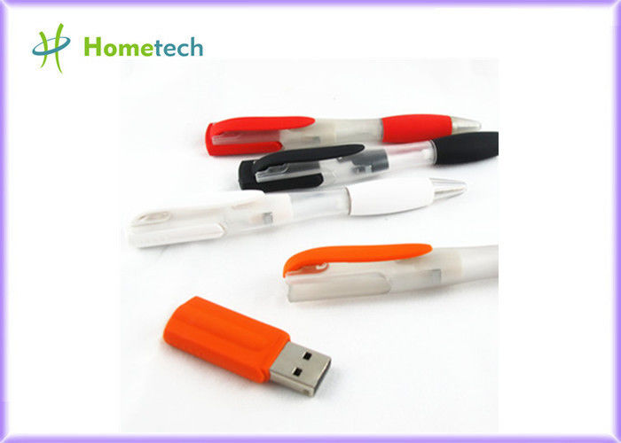 2 In 1 Multifunction พลาสติกสีน้ำเงิน USB Memory Stick สำหรับนักเรียนครูและเจ้าหน้าที่