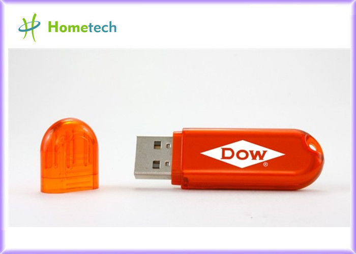หน่วยความจำแฟลชไดรฟ์ USB พับปากกาสีน้ำเงินแฟลชไดรฟ์ USB พลาสติกพร้อมพวงกุญแจสำหรับเป็นของขวัญ