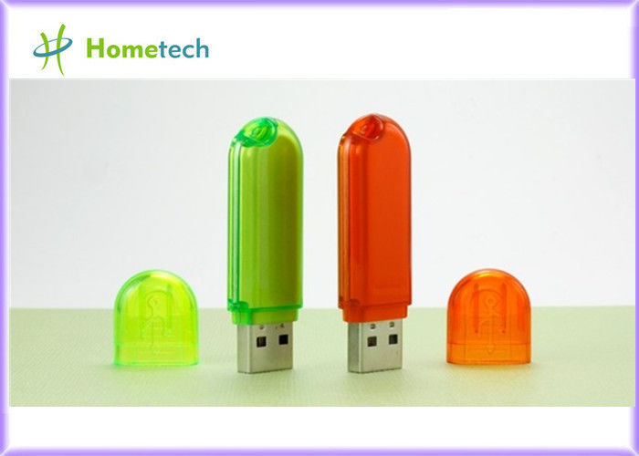 หมู่บ้านพลาสติกสีสันไดรฟ์หน่วยความจำแฟลชยูเอสบีราคาถูกพร้อมแฟลชไดรฟ์ USB 2.0 พลาสติก / OEM Gfit 2GB USB 4GB
