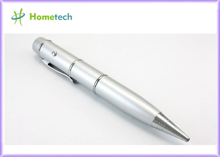 ปากการูปโลหะส่งเสริมการขายแฟลชไดรฟ์ Usb แบบกำหนดเองขนาด 32GB 44GB 128GB ไดรฟ์ปากกาสำหรับธุรกิจ