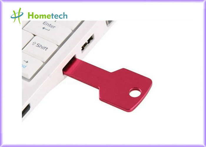 Customized 2GB 4GB 8GB Mini Metal Key Shaped USB Pendrive USB 2.0 Flash Drives