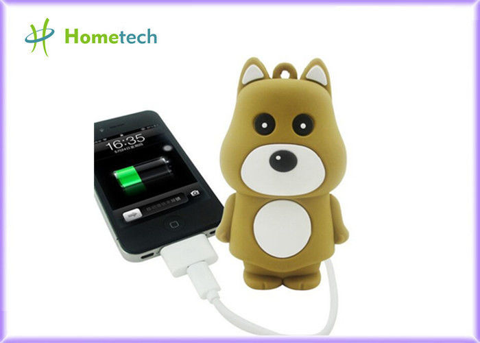Mini Cute Rechargeable Powerbank Stylish Bear Shape For Mobile Phone