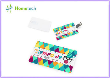 1GB 2GB Custom Credit Card Usb Storage Device With Printing Logo