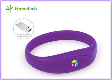 Wrist Band Pen Drive Promotion Wristband Usb Flash Drive Custom Logo Print