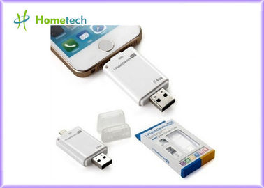 USB i- Flash Drive HD For iPhone / ipad with Toshiba Samsung Flash Chip , 16G 32G 64G