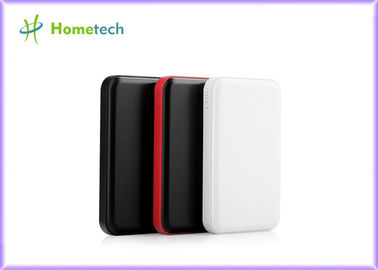 10000mAh สองช่องชาร์จ Port ลิปสติก Power Bank ตลับลูกปืน ABS Slim Slim