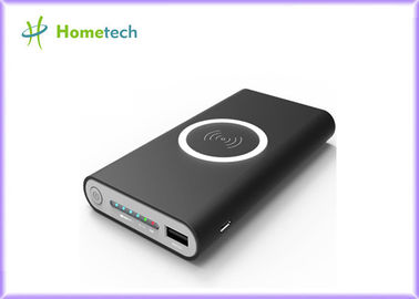 แบตเตอรีแบบกระชับ Mini Mini Qi แบบพกพา 8000 mAh แบบพกพาชาร์จแบบหมองคล้ำโปแลนด์พร้อมพอร์ต USB Type C