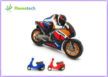 รถจักรยานยนต์ขนาดเล็กโปรโมชั่นแฟลชไดรฟ์, ไดรฟ์ Moto พลาสติกพลาสติกไดรฟ์พลาสติก / U Disk