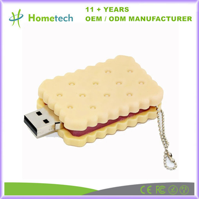 3D ปรับปรุงสูชิ รูปทรง USB แฟลช ดิสก์ ความเร็วสูง Cookies USB Flash Drive 8GB