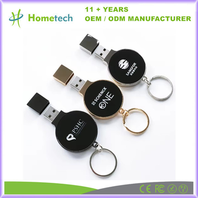 8GB/16GB/32GB/64GB/128GB โลหะ USB 2.0/3.0 เลเซอร์ฉลากโลโก้ เหมาะสําหรับการส่งเสริม
