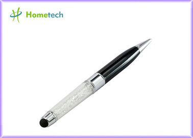 หลักฐานการกระแทก Silver Crystal U Disk / USB Flash Pen Drive 16GB 32GB