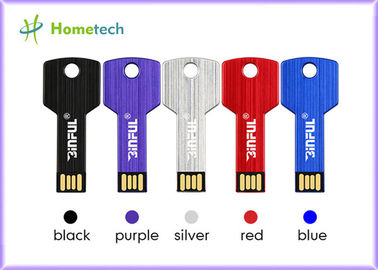 อะลูมิเนียมอัลลอย Key USB Memory Stick, เงินกันน้ำ memory pendrive สำคัญ