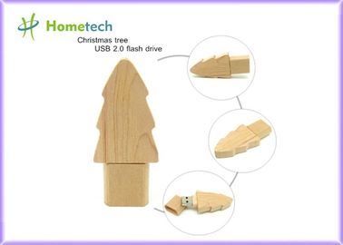 32G 64G USB Flash Drive บุคลิกภาพต้นคริสต์มาสการอ่าน / เขียนอย่างรวดเร็ว