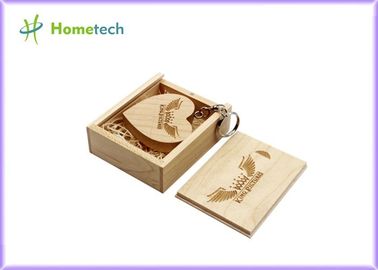 รูปหัวใจ USB แฟลชไดรฟ์โลโก้ที่กำหนดเองสำหรับของขวัญส่งเสริมการขาย