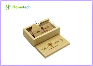 สิ่งแวดล้อม Eco Custom ไม้แฟลชไดรฟ์ 1Gb 4Gb 16Gb ด้วยการรับประกัน 1 ปี