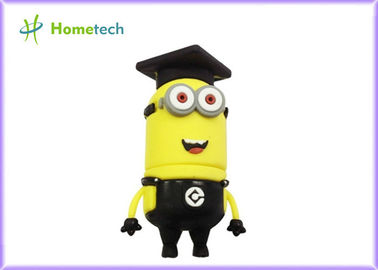 3D Black Cartoon USB,Custom USB Flash Drive with Best Price , Black Minion USB Flash Drive