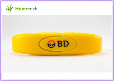 16GB Promotion Gift Wristband USB Flash Drive 2.0 / Logo Printing USB Flash Disk drives