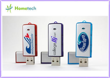 Pendrive พลาสติกโปรโมชั่น 4GB / 8GB พร้อมโลโก้ที่กำหนดเองพร้อม PenDrive 2.0 ความเร็วสูง