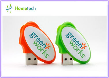 OEM สีน้ำเงินพลาสติก usb แฟลชไดรฟ์หัวแม่มือ 8GB, พลาสติกหน่วยความจำ USB 2.0 พร้อมโลโก้ USB pendrive ที่กำหนดเอง