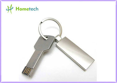 1GB / 2GB / 4GB / 8GB / 16GB / 32GB / 64GB Key USB Flash Disk , Metal Key Pen Drive