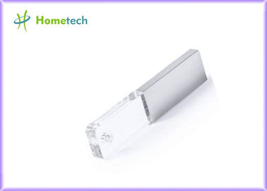 ที่กำหนดเองคริสตัลหัวใจ USB แฟลชไดรฟ์ 2D 3D แกะสลักโลโก้สำหรับ บริษัท / ของขวัญธุรกิจ