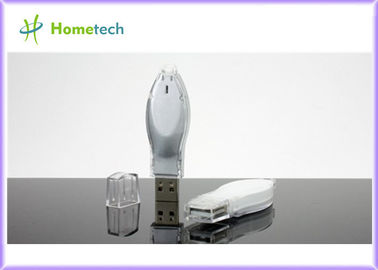 White Plastic USB flash drive , Super speed USB flash stick usb 3.0