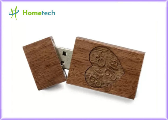 การจัดเก็บข้อมูลการอ่านแฟลชไดรฟ์ USB ไม้ 16GB 16GB Mbps